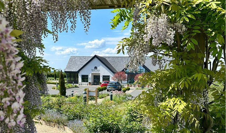 Care Cremations premises surrounded by greenery.